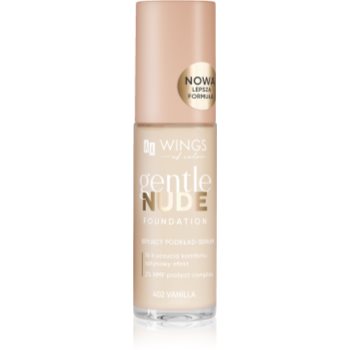 AA Wings of Color Gentle Nude Foundation fond de ten lichid cu efect de hidratare