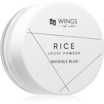 AA Wings of Color Rice pudra pulbere transparentă