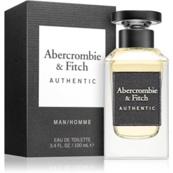 Abercrombie & Fitch Authentic Eau de Toilette pentru bărbați - 1 | YEO