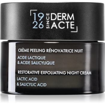 Académie Scientifique de Beauté Derm Acte crema de noapte pentru contur cu efect exfoliant