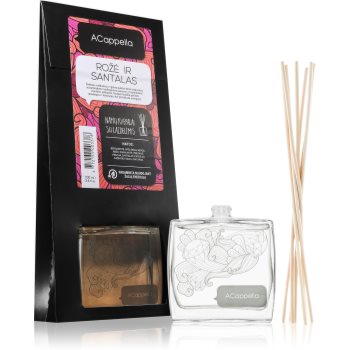 ACappella Rose and Sandalwood aroma difuzor cu rezervã
