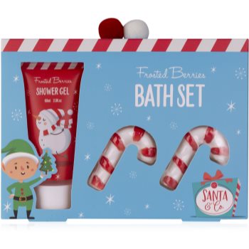 Accentra santa & co frosted berries set cadou (pentru corp)