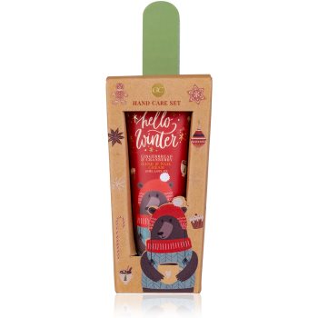 Accentra hello winter set cadou gingerbread & cranberry (pentru maini si unghii)