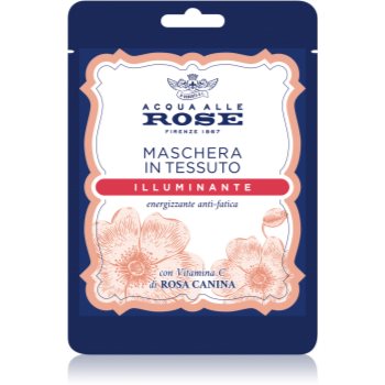 Acqua Alle Rose Illuminante mască textilă iluminatoare