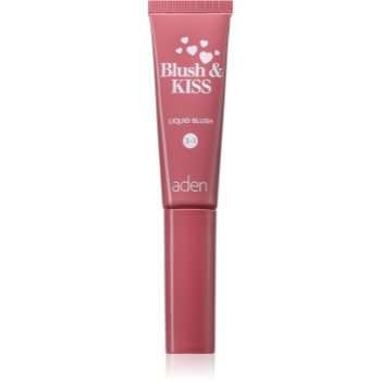 Aden Cosmetics Blush & Kiss fard multifuncțional, pentru buze și obraz 3 in 1