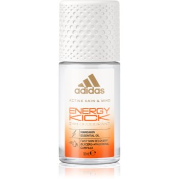 Adidas energy kick deodorant roll-on 24 de ore