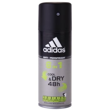 Adidas cool & dry 6 in 1 deospray pentru bărbați