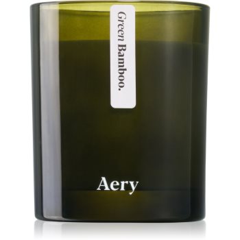 Aery Botanical Green Bamboo lumânare parfumată