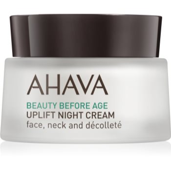 Ahava beauty before age crema de noapte cu efect lifting pentru fata, gat si piept