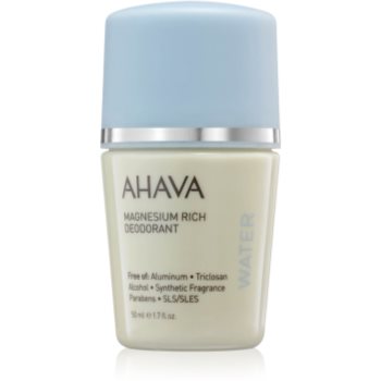 AHAVA Dead Sea Water Magnesium Rich Deodorant Deodorant roll-on pentru femei Ahava