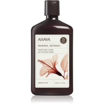Ahava mineral botanic hibiscus & fig lotiune de corp catifelata.