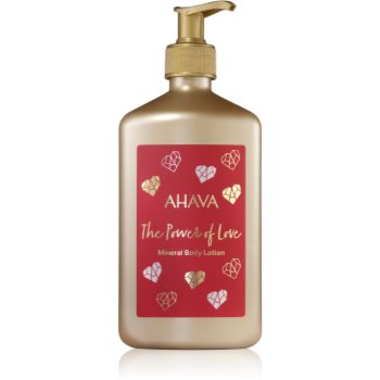 AHAVA The Power Of Love Mineral Body Lotion lotiune pentru ingrijirea corporala cu minerale din Marea Moartă Ahava Cosmetice și accesorii