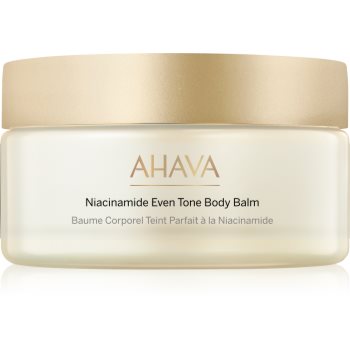 AHAVA Niacinamide Even Tone Body Balm balsam pentru corp pentru luminozitate si hidratare