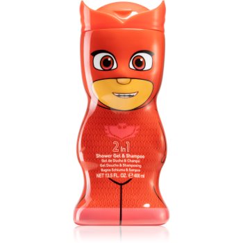 Air val pj masks owlette gel de duș și șampon delicat pentru copii