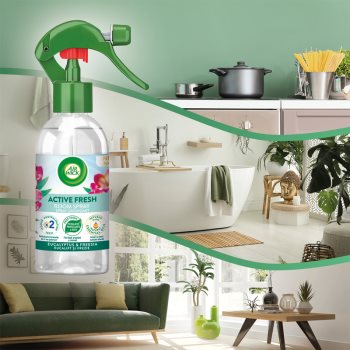 Air Wick Active Fresh Spray Eucalyptus & Freesia spray pentru camera