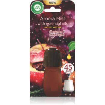 Air Wick Aroma Mist Cinnamon & Crisp Apple reumplere în aroma difuzoarelor