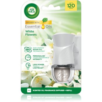 Air Wick White Flowers Electric rezervă pentru difuzorul electric