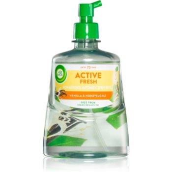 Air Wick Active Fresh Vanilla & Honeysuckle odorizant de camera rezervă