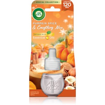 Air Wick Pumpkin Spice & Everything Nice odorizant electric rezervă