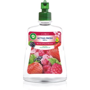 Air Wick Active Fresh Berries & Peach Blossom odorizant de camera rezervă