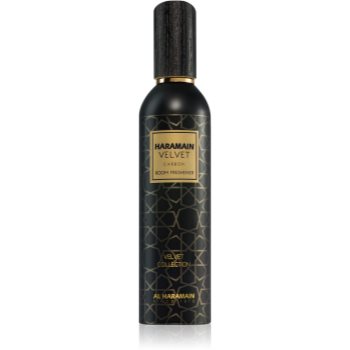 Al Haramain Velvet Carbon spray pentru camera
