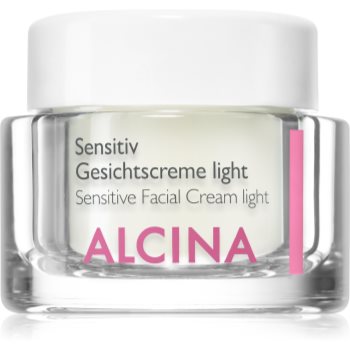 Alcina For Sensitive Skin cremă ușoară pentru față pentru a calma si intari pielea sensibila