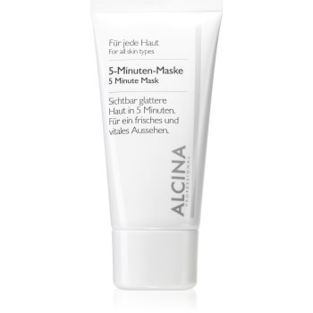 Alcina For All Skin Types mască facială revigorantă pentru 5 minute