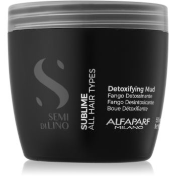 Alfaparf Milano Semi di Lino Sublime mască detoxifiantă pentru toate tipurile de păr
