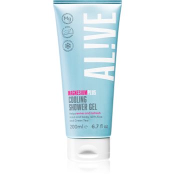 Al!ve magnesium plus cooling gel de dus revigorant cu efect racoritor
