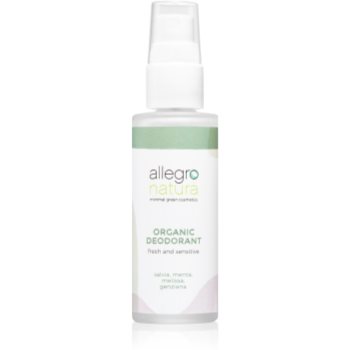 Allegro Natura Organic deodorant spray revigorant Allegro Natura