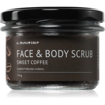 Almara Soap Face & Body Scrub exfoliant din zahar corp si fata