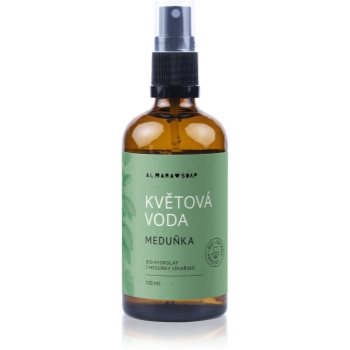 Almara Soap Floral Water Lemon balm loțiune pentru față pentru tenul uscat