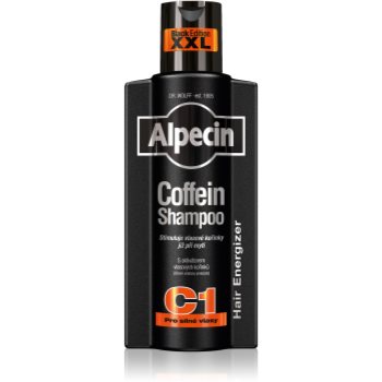Alpecin Coffein Shampoo C1 Black Edition sampon pe baza de cofeina pentru barbati pentru stimularea creșterii părului