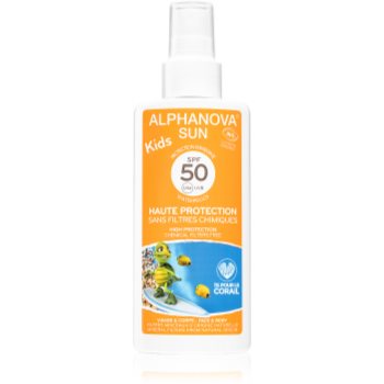 Alphanova Sun Kids spray pentru protectie solara pentru copii