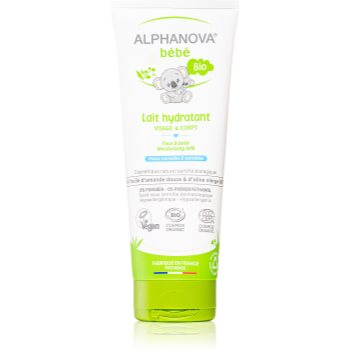 Alphanova baby bio lapte hidratant corp si fata