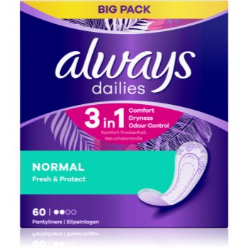 Always Dailies Normal Fresh & Protect absorbante