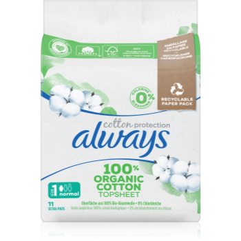 Always Cotton Protection Normal absorbante fara parfum