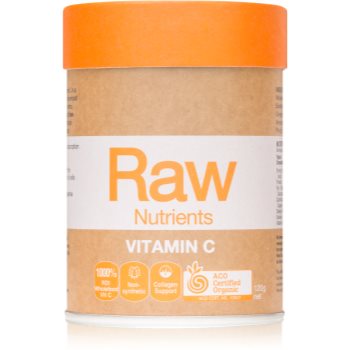 Amazonia Raw Nutrients Vitamin C pulbere pentru susținerea sistemului imunitar, pentru o piele și unghii frumoase și dinți sănătoși