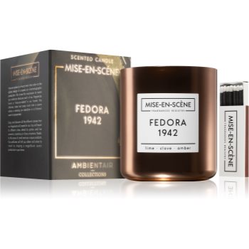 Ambientair mise-en-scéne fedora lumânare parfumată