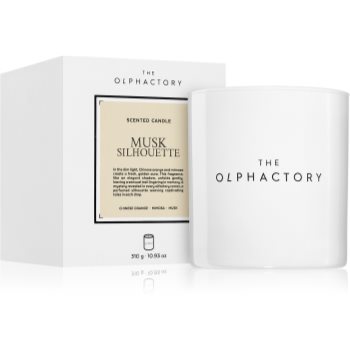 Ambientair The Olphactory White Insignia Musk Silhouette lumânare parfumată