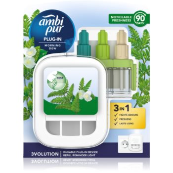 AmbiPur 3volution Morning Dew odorizant electric cu rezervã