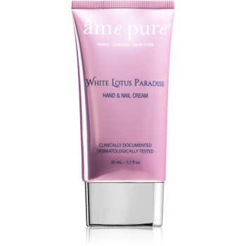 âme pure white lotus paradise crema de maini si unghii pentru inmuiere