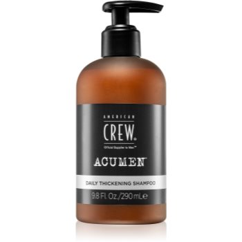American Crew Acumen șampon pentru utilizare zilnică pentru par fin si subtiat