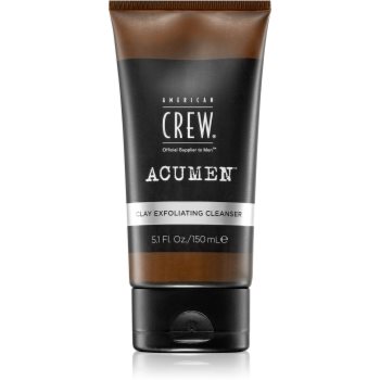 American Crew Acumen Clay Exfoliating Cleanser gel exfoliant de curățare pentru barbati