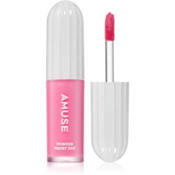 AMUSE Powder Velvet Tint Ruj de buze lichid, de lunga durata cu efect matifiant (AUUPWDW_KLIP13)