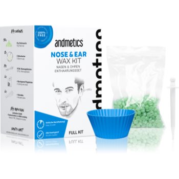 andmetics Wax Kit Nose & Ear ceară depilatoare pentru barbati