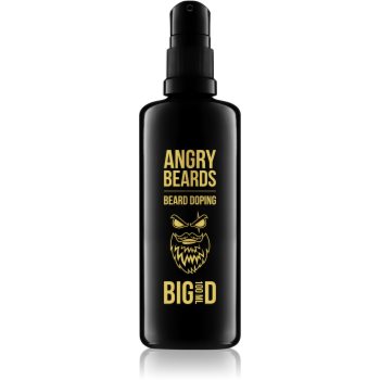 Angry Beards Beard Doping BIG D ser fortifiant pentru barbă accesorii imagine noua