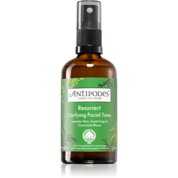 Antipodes Resurrect Clarifying Facial Toner tonic de curățare cu efect revigorant Spray