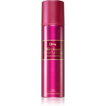 Banderas Her Secret Temptation deodorant spray pentru femei