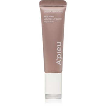 A’pieu Rice PDRN Nourish Lip Elixir тонуючий бальзам для губ з поживним ефектом відтінок 06 Cocoa Teddy Hug 10 гр